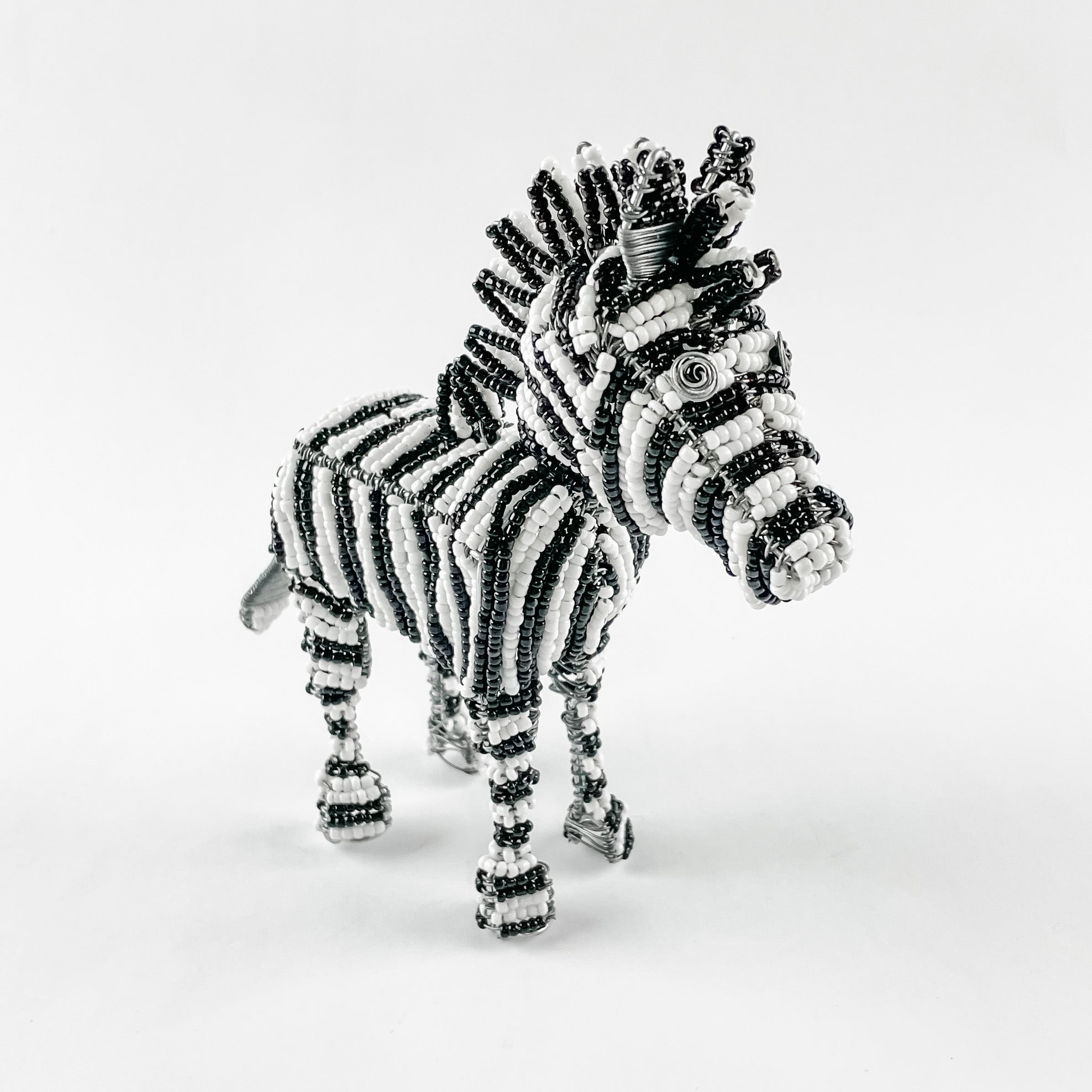 Beaded Zebra - African Collection - FMSCMarketplace.org