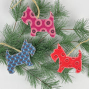 Handsewn Scottie Ornament - FMSCMarketplace.org