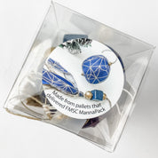 Pallet Bead & Fabric Ornament set - FMSCMarketplace.org