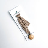 Macramé Pacifier Clip