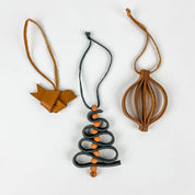 Leather Tree Ornament - FMSCMarketplace.org