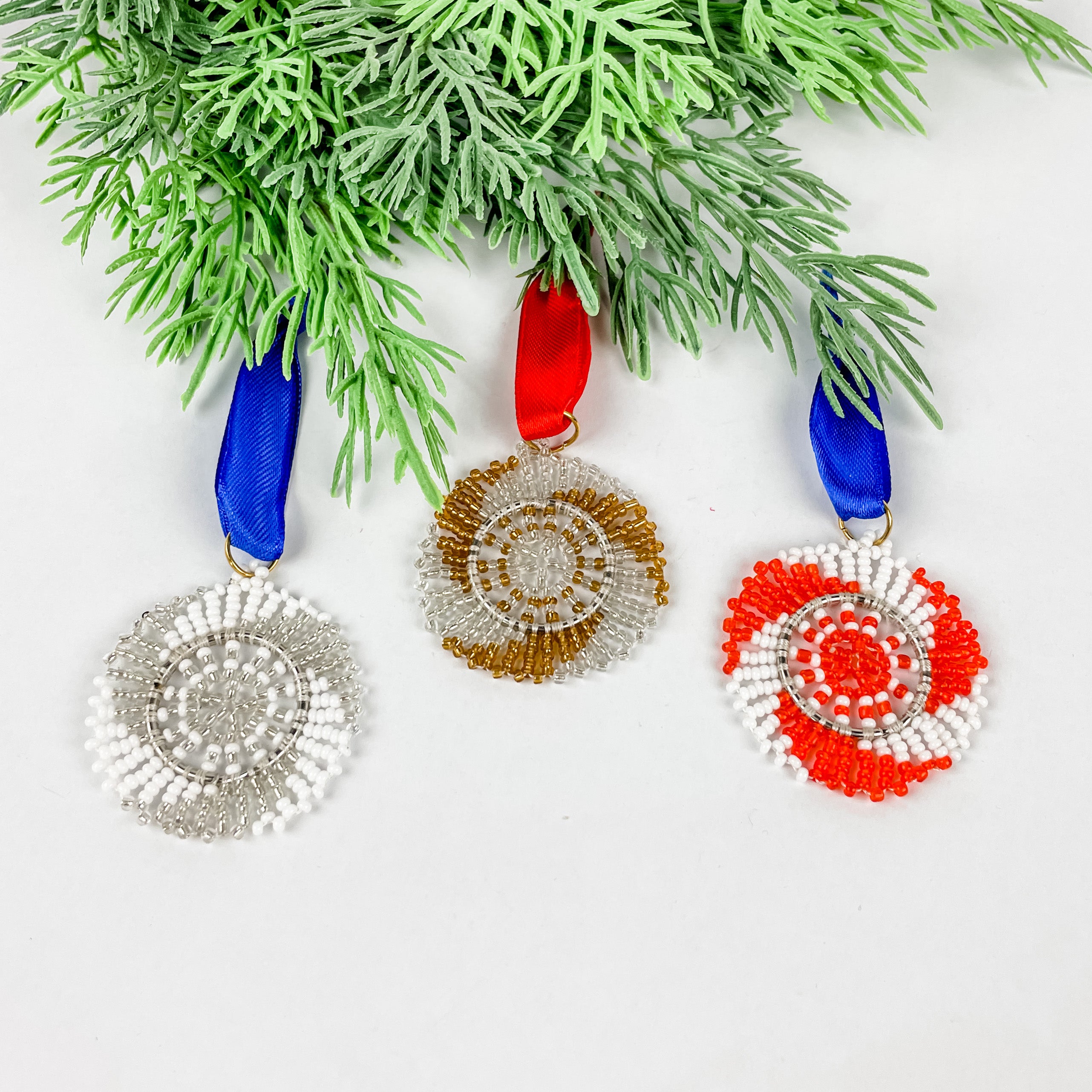 Kenyan Snowflake Ornament - FMSCMarketplace.org