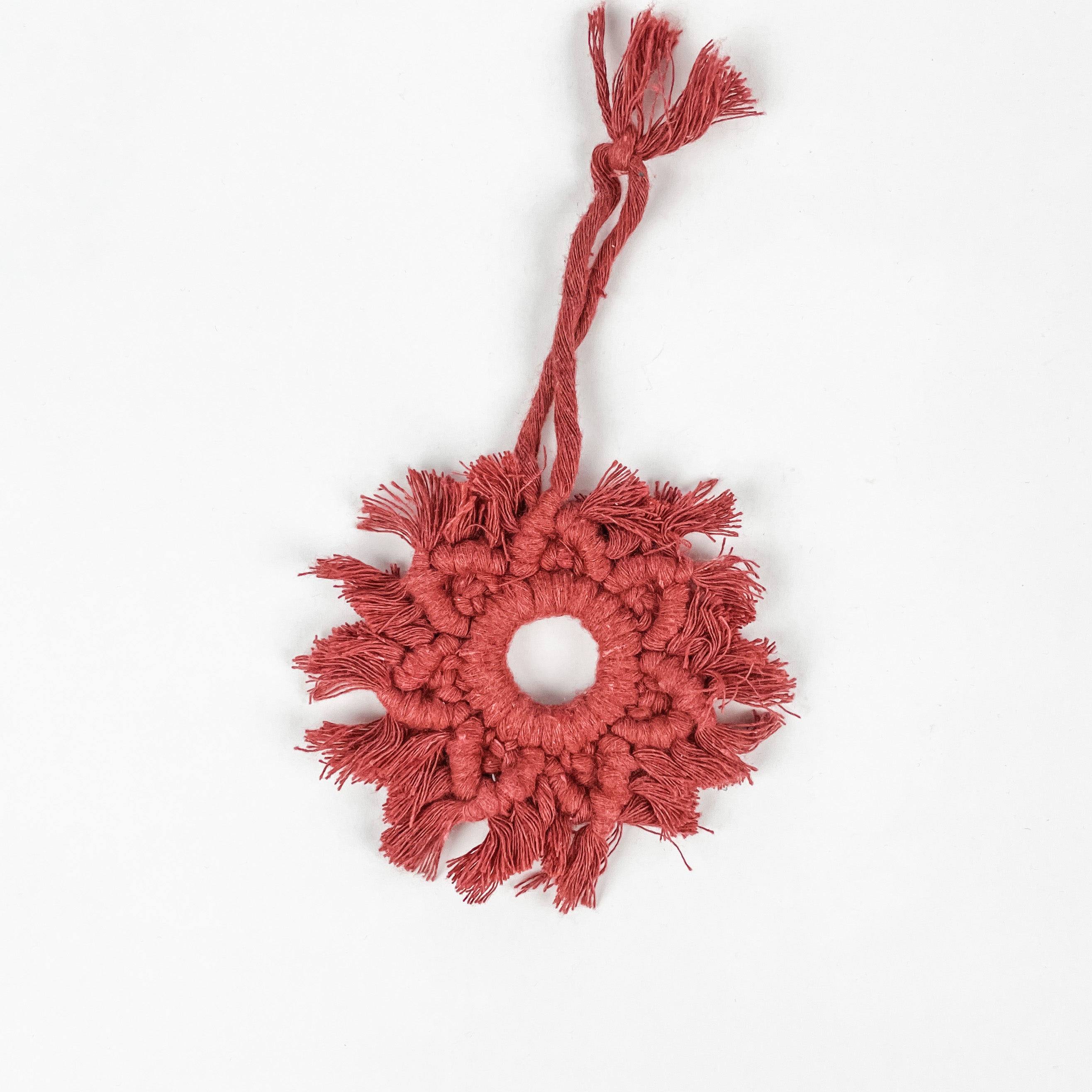 Macrame Snowflake Ornament - FMSCMarketplace.org