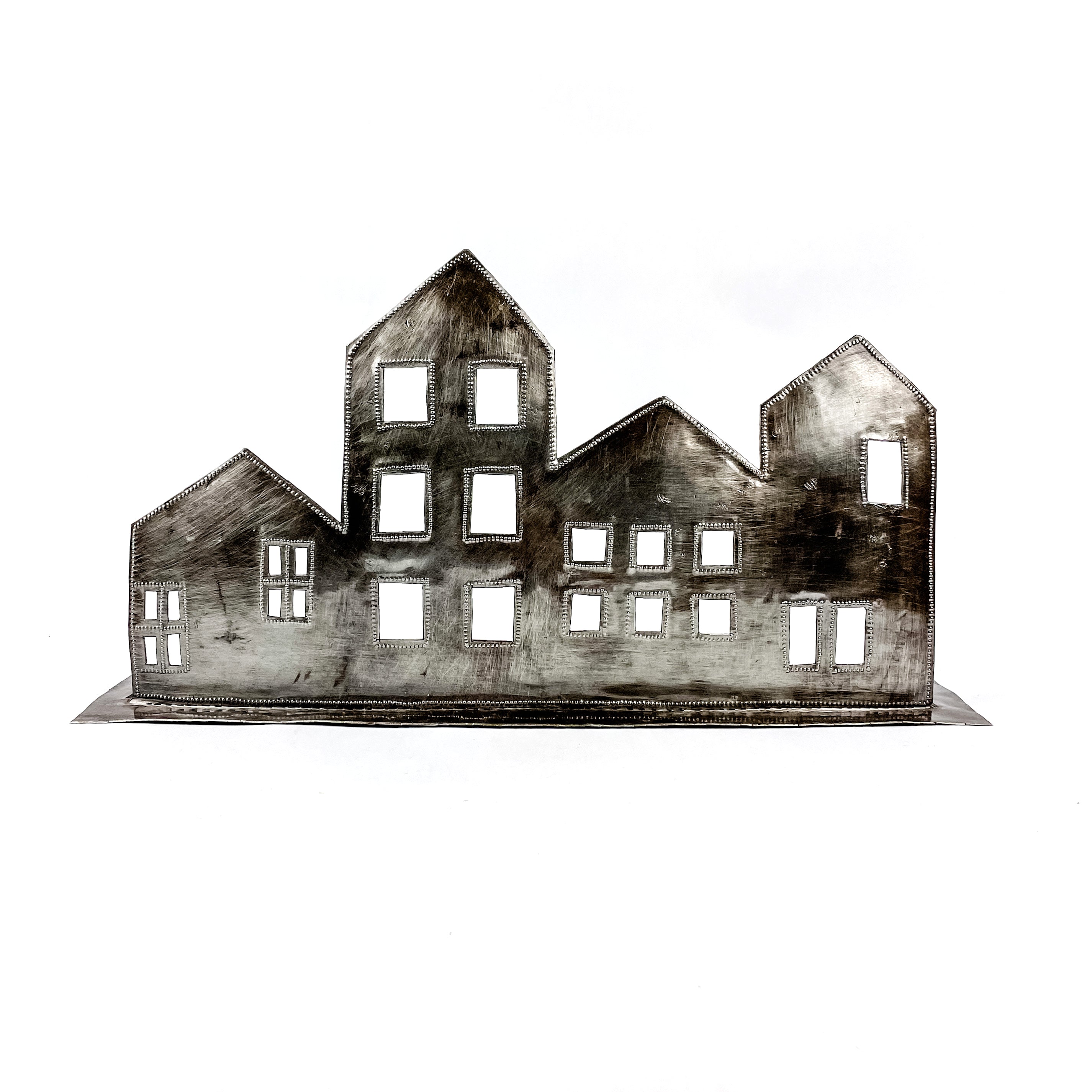 Houses Standing Metal Art - FMSCMarketplace.org