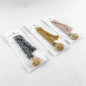 Macrame Pacifier Clip - FMSCMarketplace.org