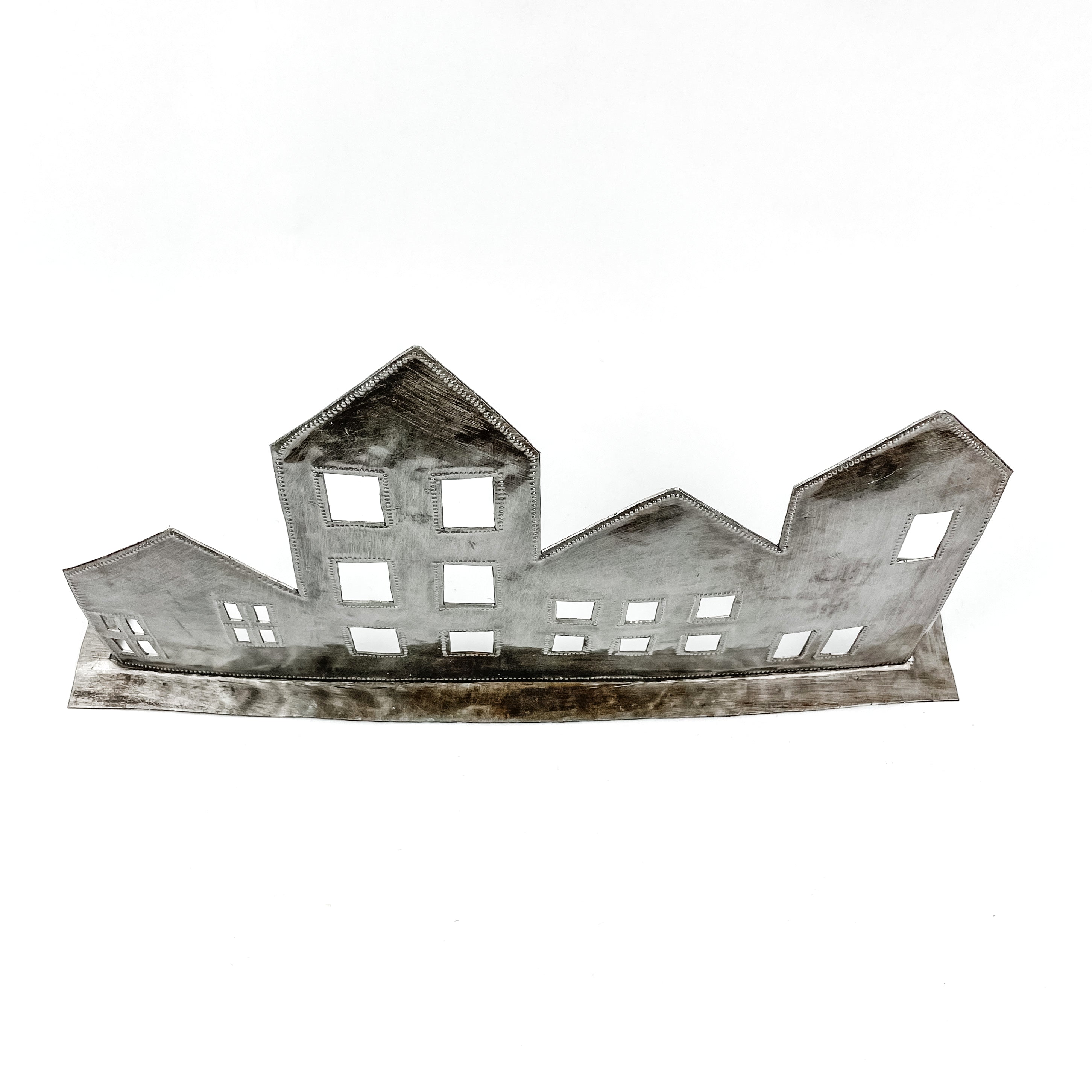 Houses Standing Metal Art - FMSCMarketplace.org
