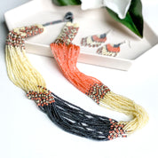 Metallic Beaded Necklace      - FMSCMarketplace.org