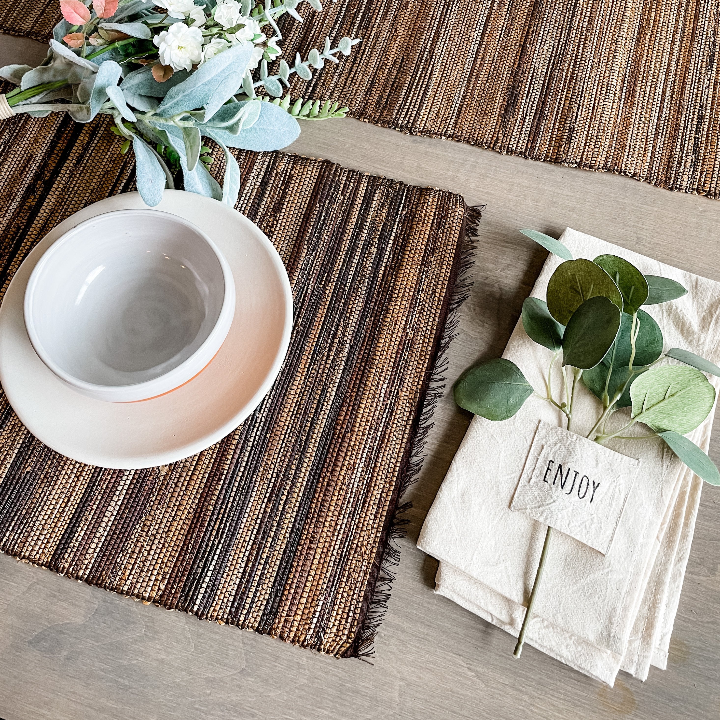 Banana Fiber Placemat Set (2) - FMSCMarketplace.org