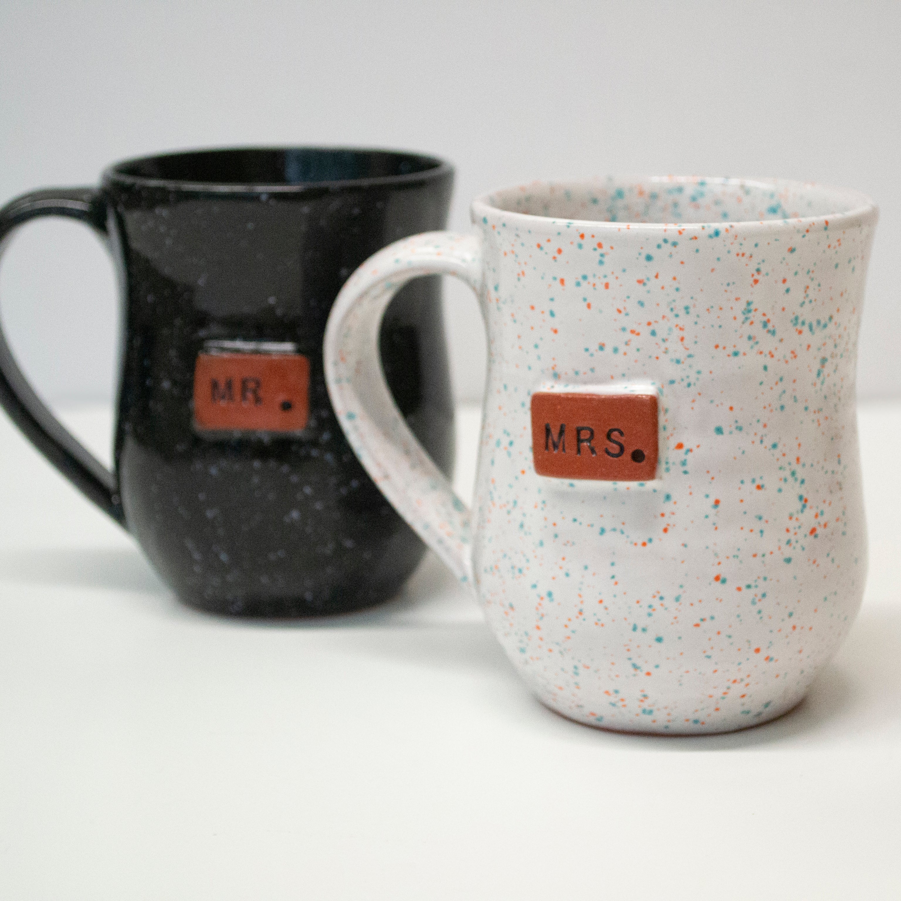 Haitian Clay Mug - Mr. and Mrs. - FMSCMarketplace.org